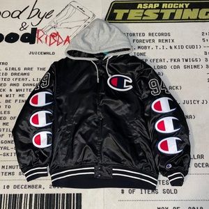 supreme x champion jacket